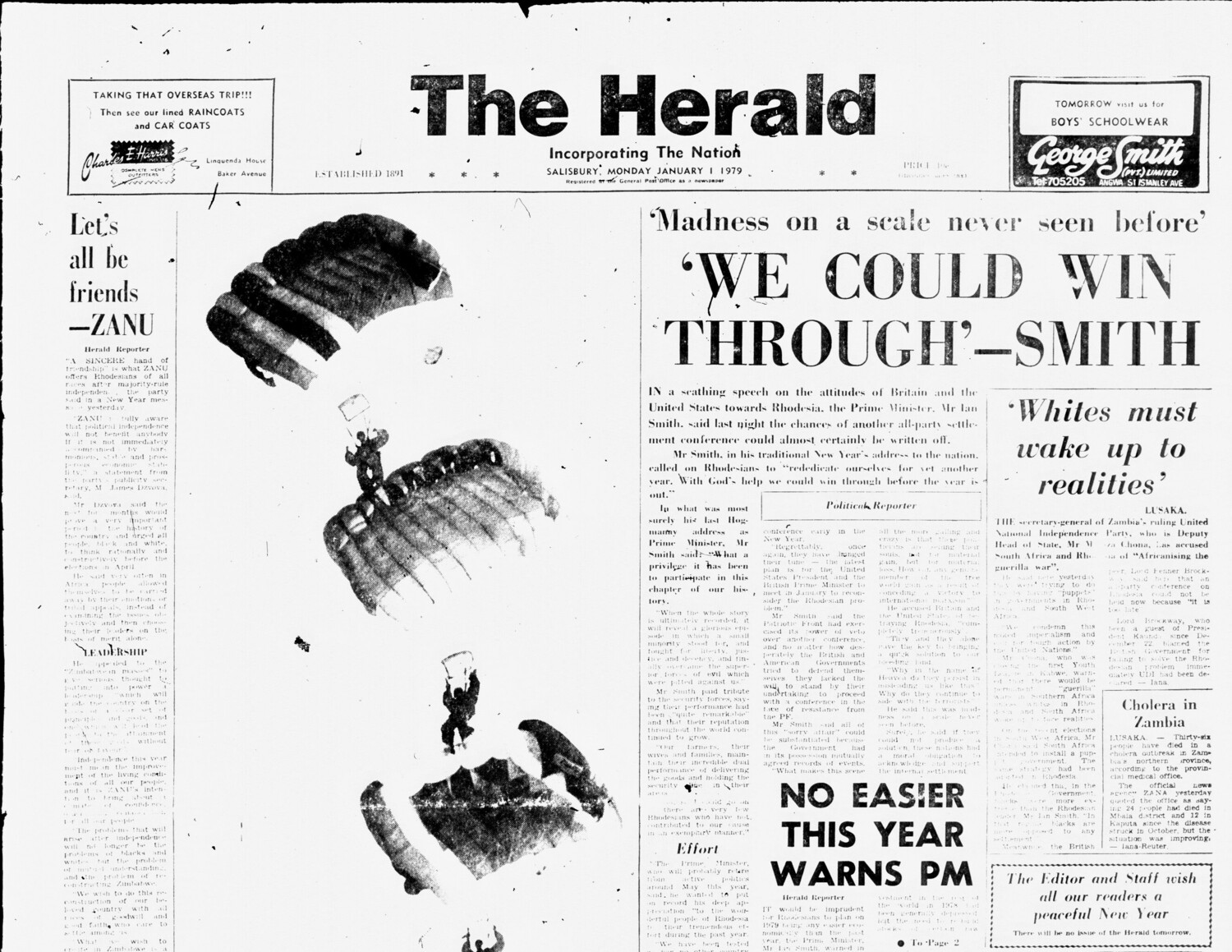 Rhodesia Herald - 1January 1979
