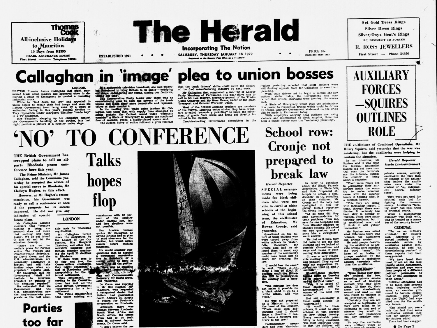 Rhodesia Herald - 18 January 1979