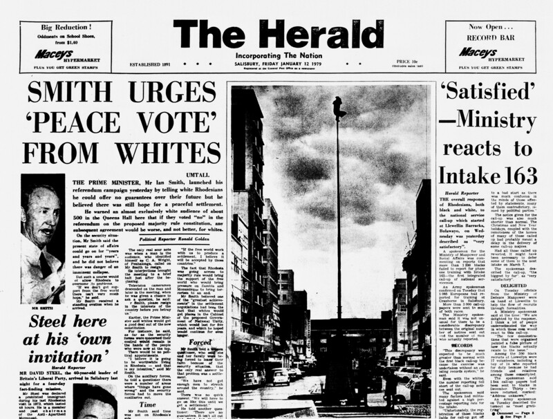 Rhodesia Herald - 12 January 1979