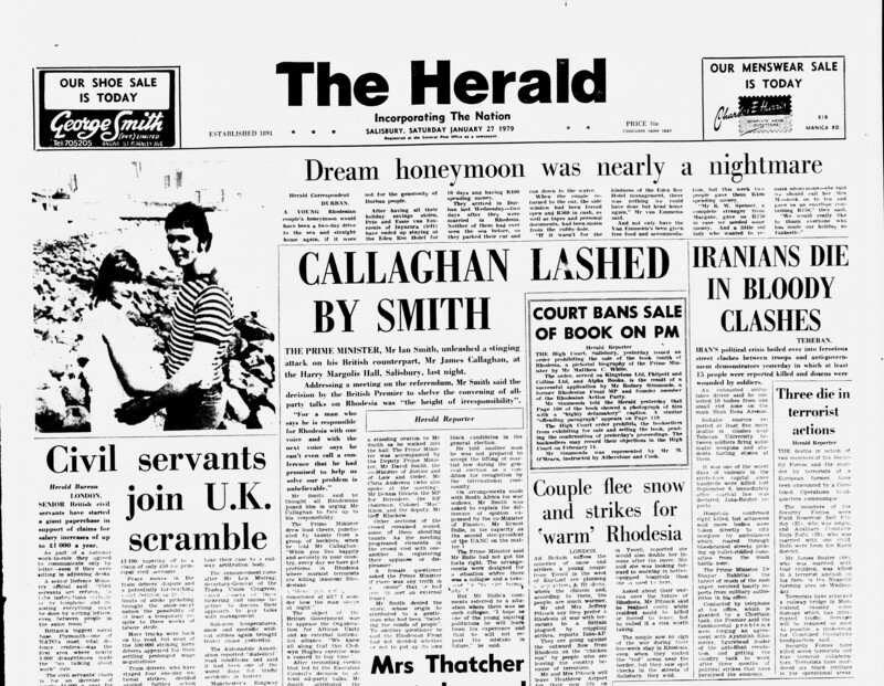 Rhodesia Herald - 27 January 1979