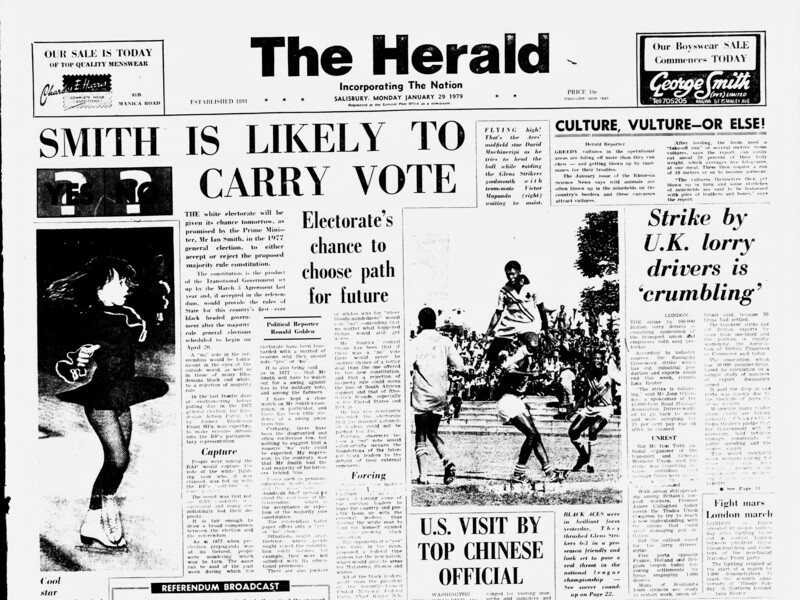 Rhodesia Herald - 29 January 1979