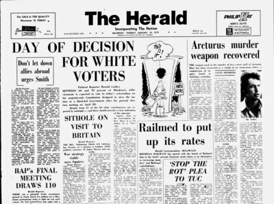 Rhodesia Herald - 30 January 1979
