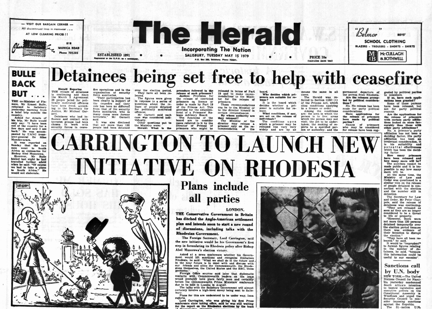 Rhodesia Herald - 15 May 1979