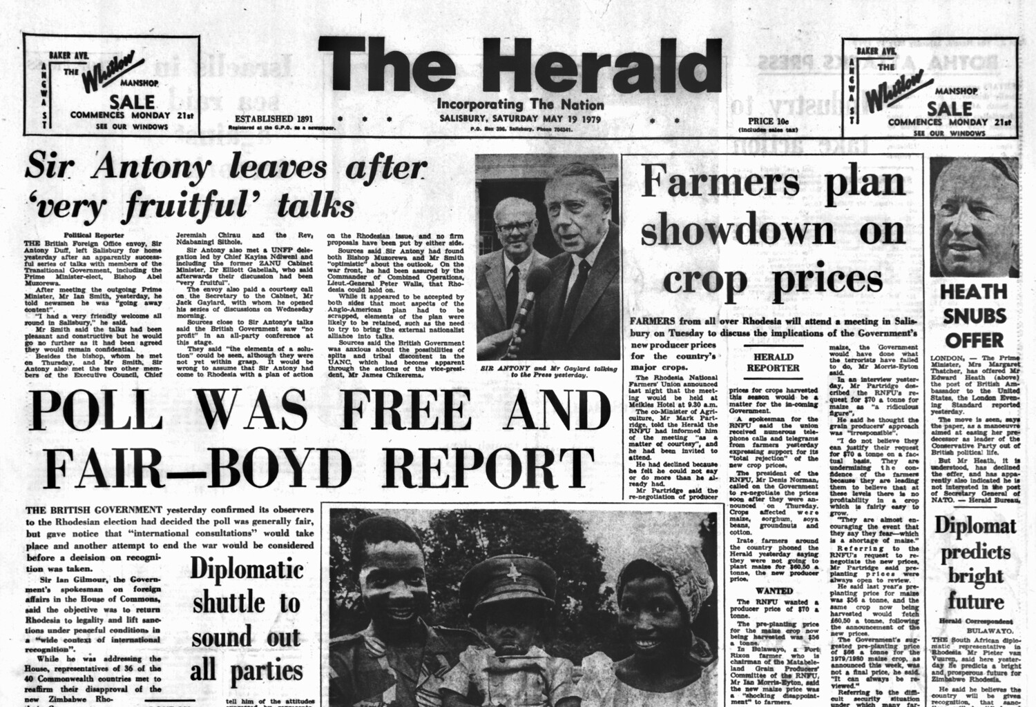 Rhodesia Herald - 19 May 1979