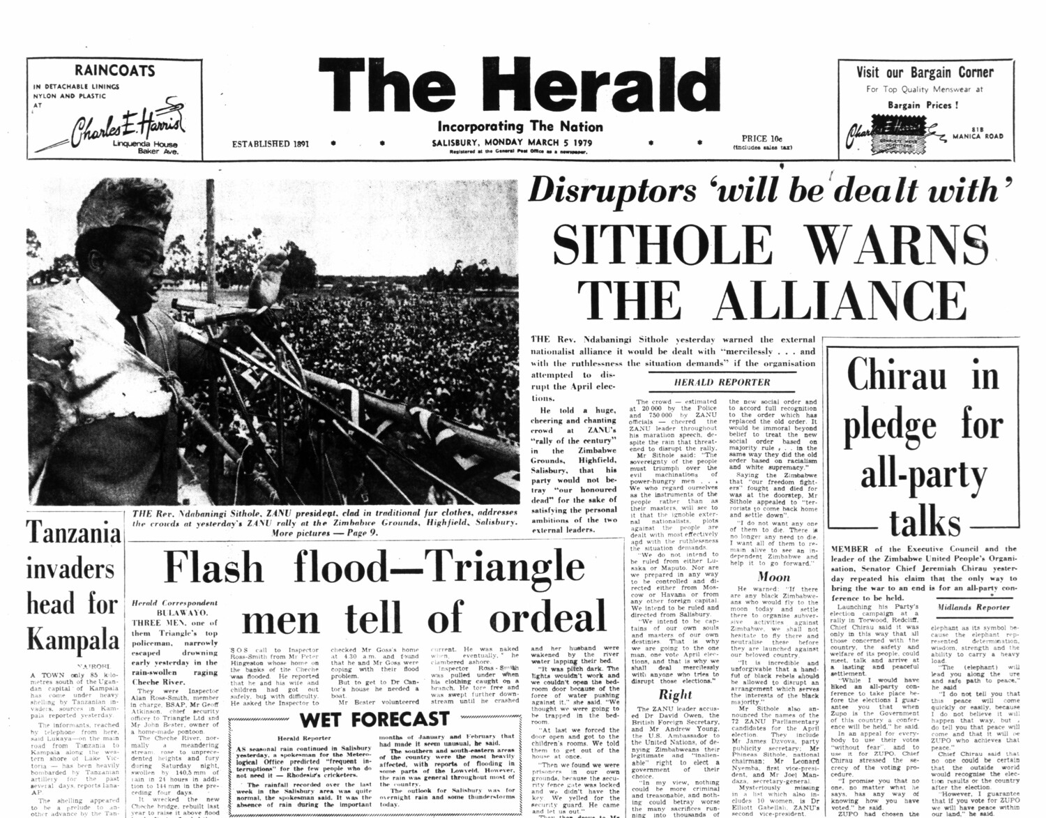 Rhodesia Herald - 5 March 1979