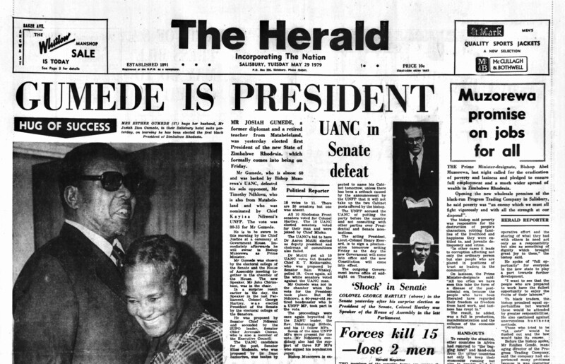 Rhodesia Herald - 29 May 1979