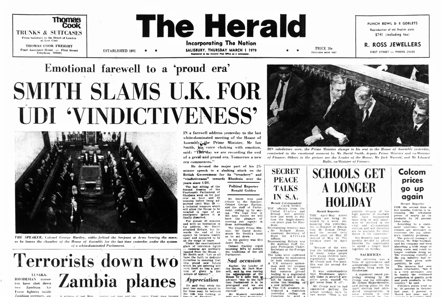 Rhodesia Herald - 1 March 1979