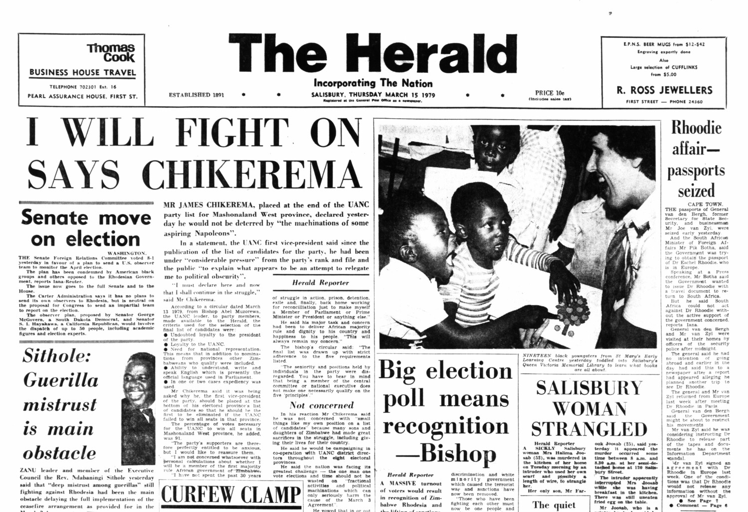 Rhodesia Herald - 15 March 1979
