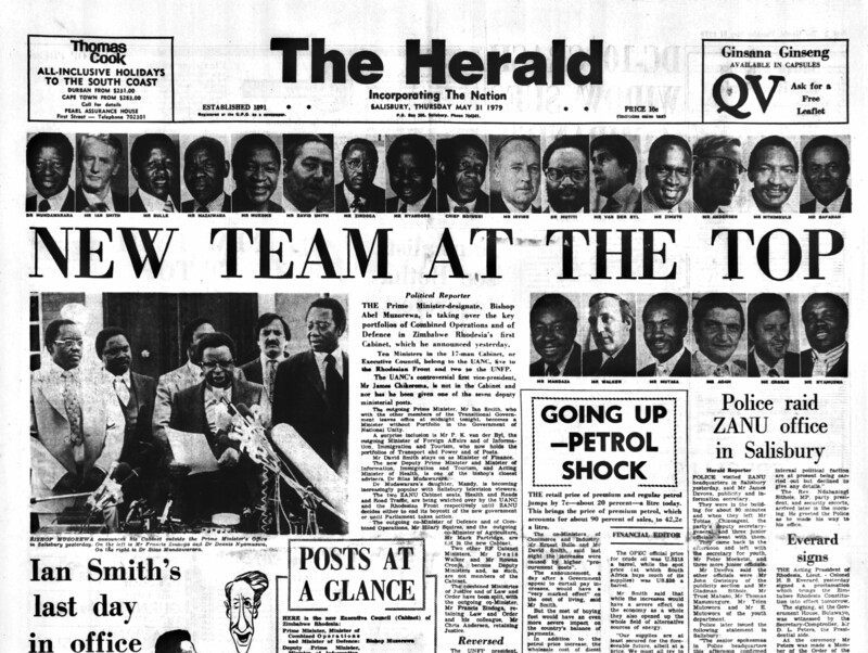 Rhodesia Herald - 31 May 1979