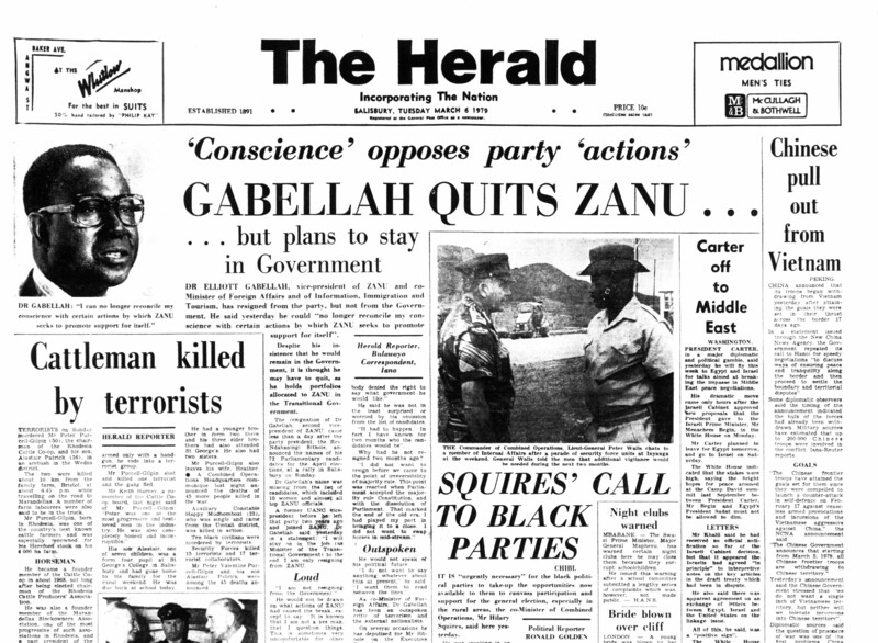 Rhodesia Herald - 6 March 1979