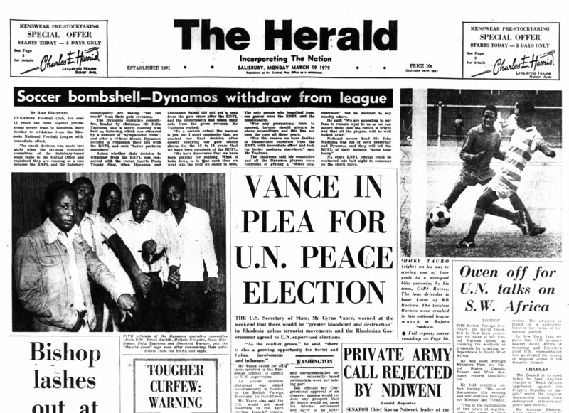 Rhodesia Herald - 19 March 1979