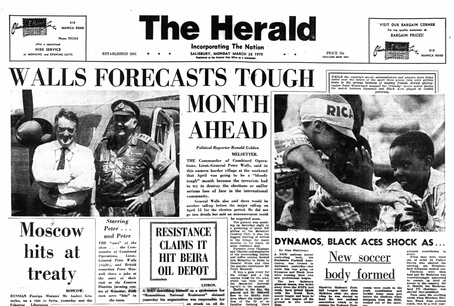 Rhodesia Herald - 26 March 1979