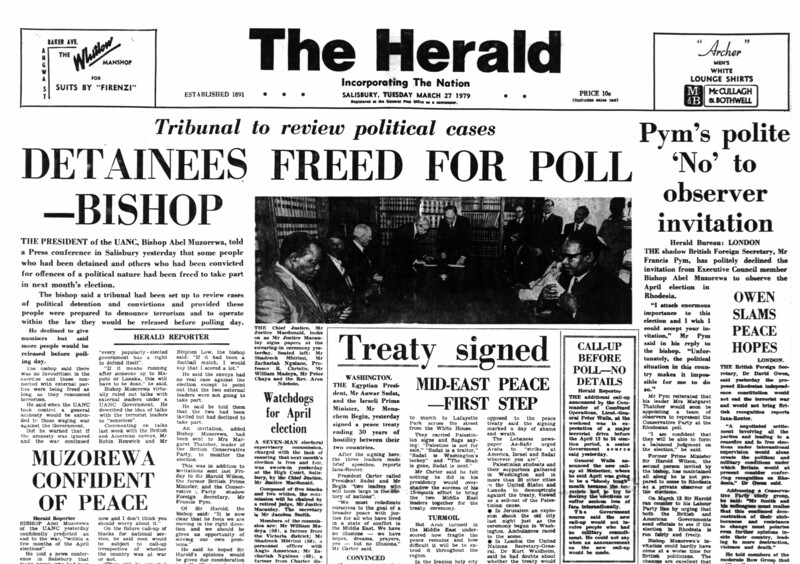 Rhodesia Herald - 27 March 1979