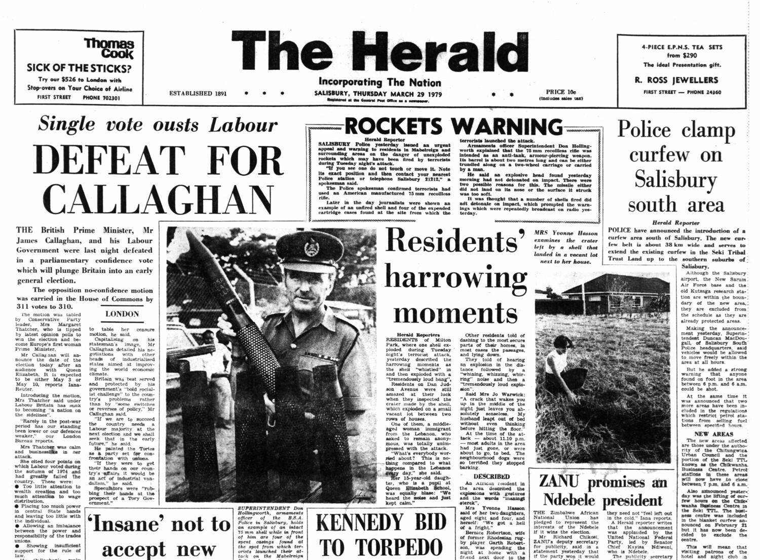 Rhodesia Herald - 29 March 1979