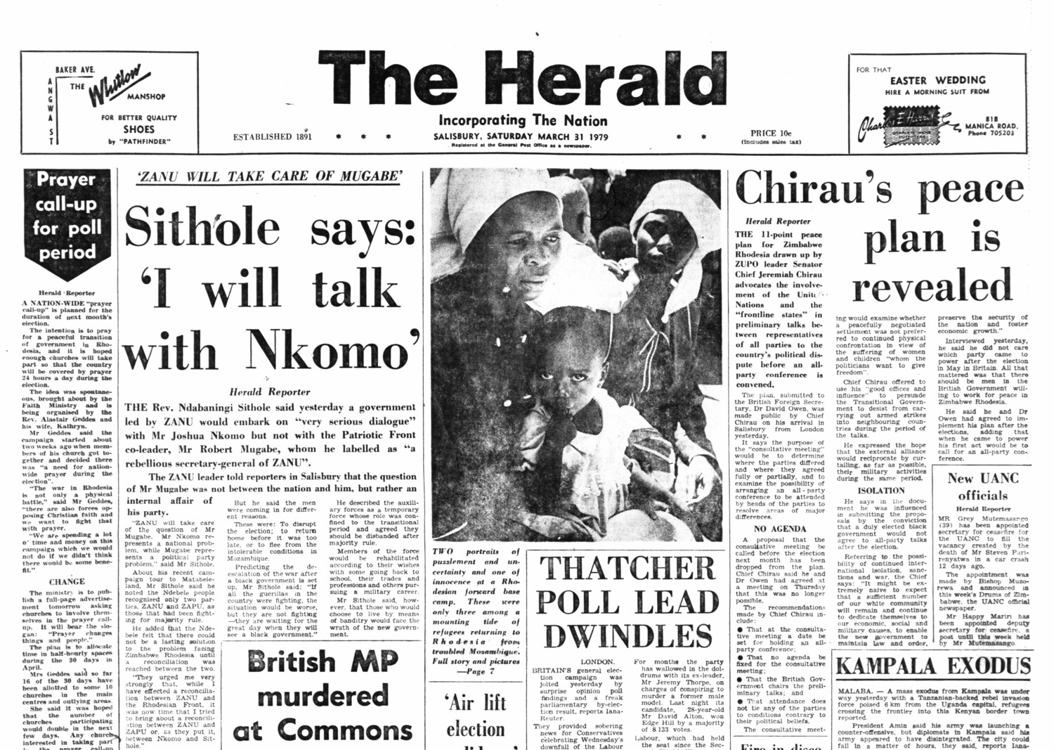 Rhodesia Herald - 31 March 1979