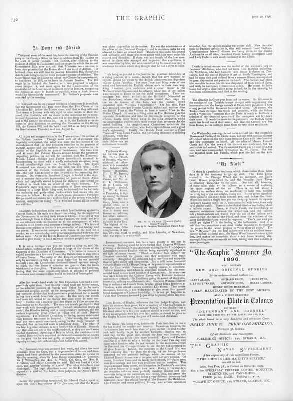 The Graphic : June 20, 1896