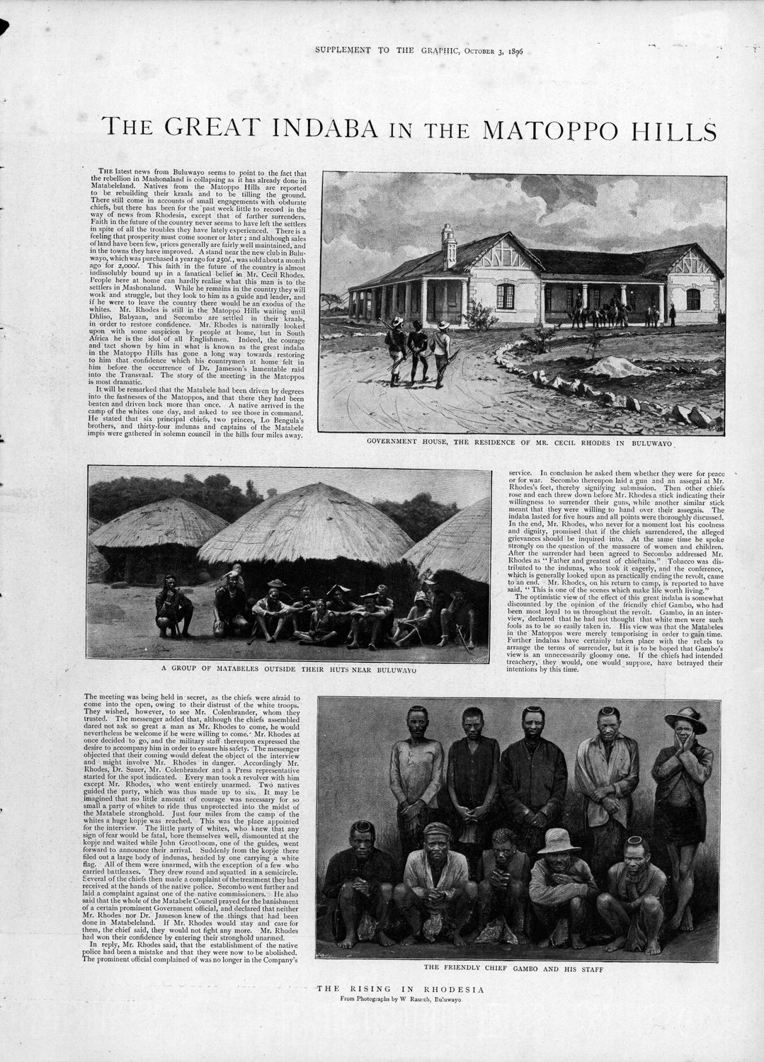 The Graphic : October 3, 1896