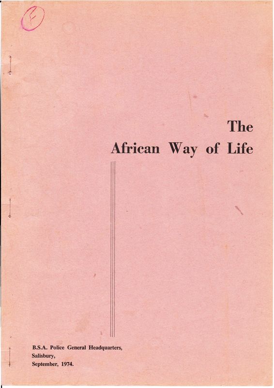 The African Way of Life