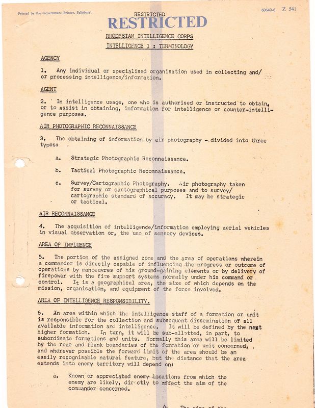 Rhodesian Intelligence Corps