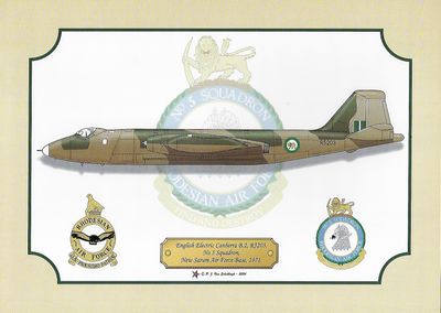 Rhodesian Air Force: Canberra Bomber