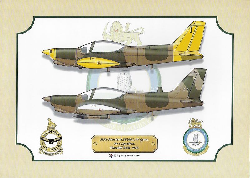 Rhodesian Air Force: Marchetti Genet