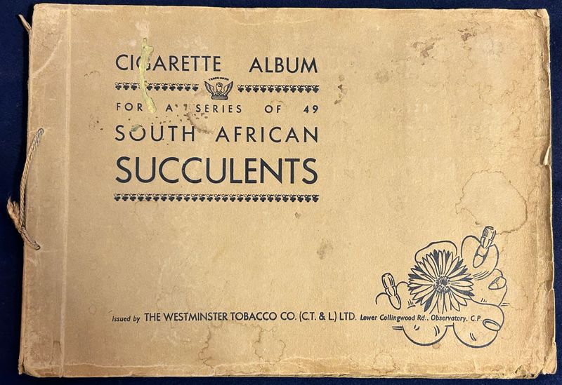 SOUTH AFRICA SUCCULENTS (CIGARETTE ALBUM)