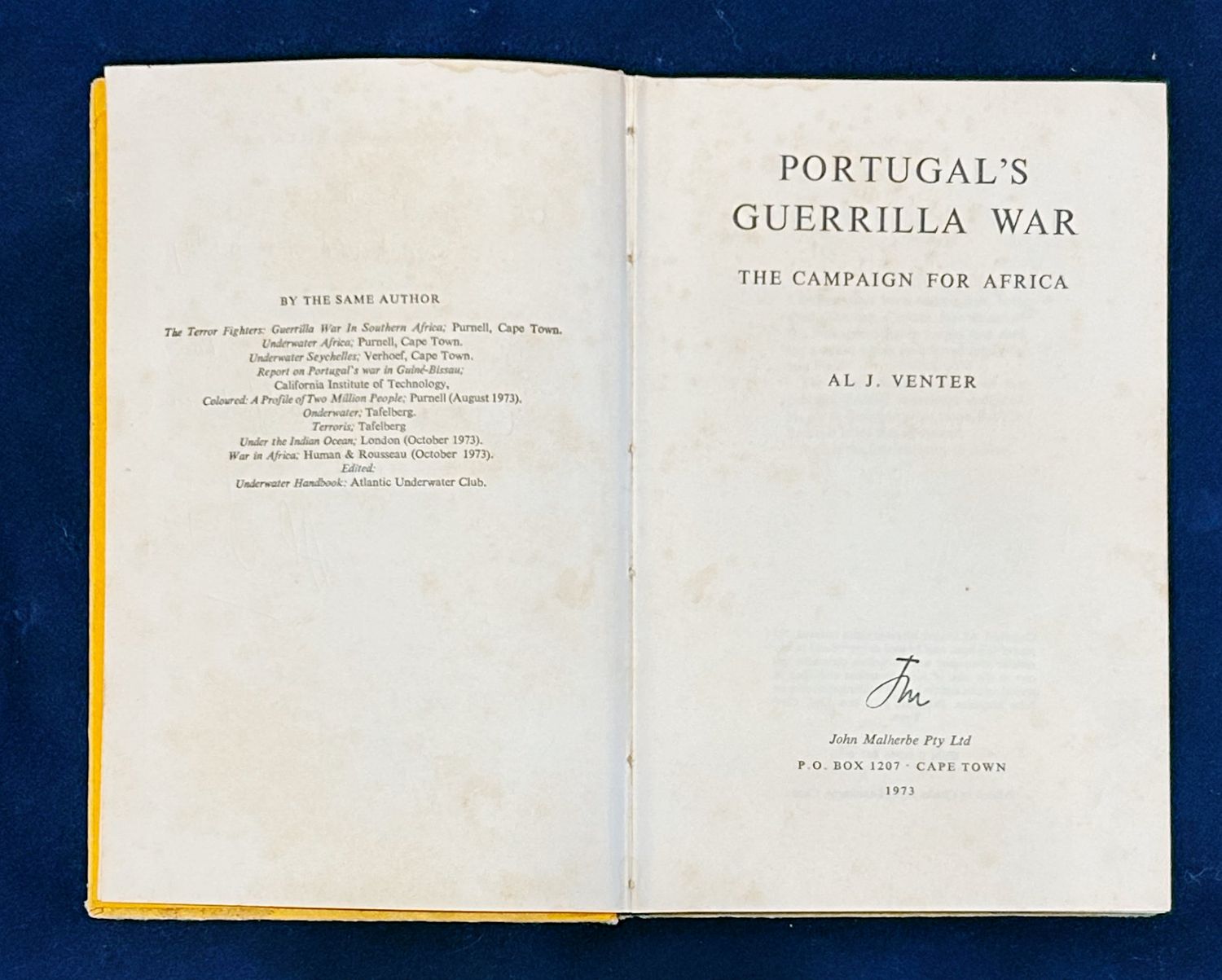 PORTUGAL&#39;S GUERRILLA WAR