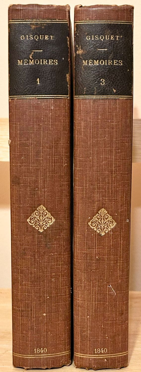 MEMOIRES DE M GUISET (1840)