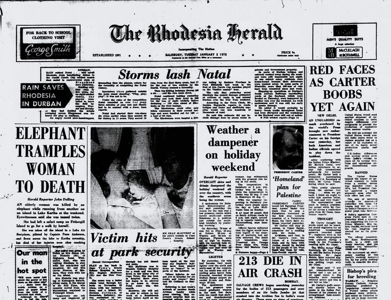 Rhodesia Herald - 1 January 1978