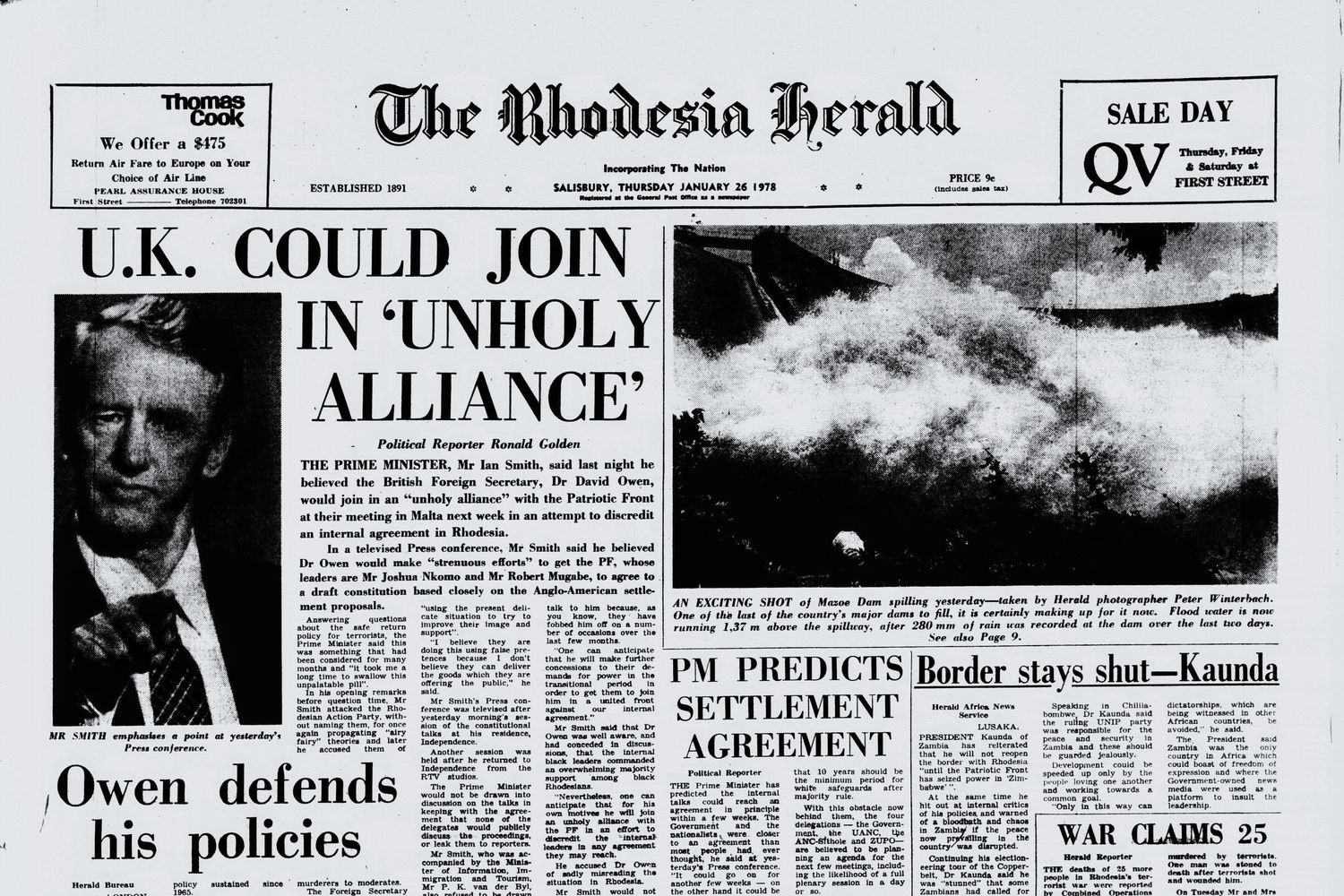 Rhodesia Herald - 26 January 1978