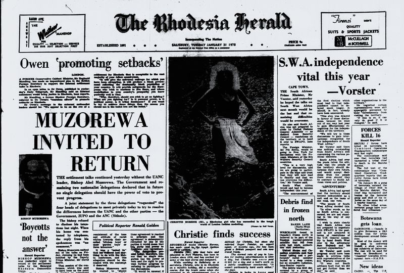 Rhodesia Herald - 31 January 1978
