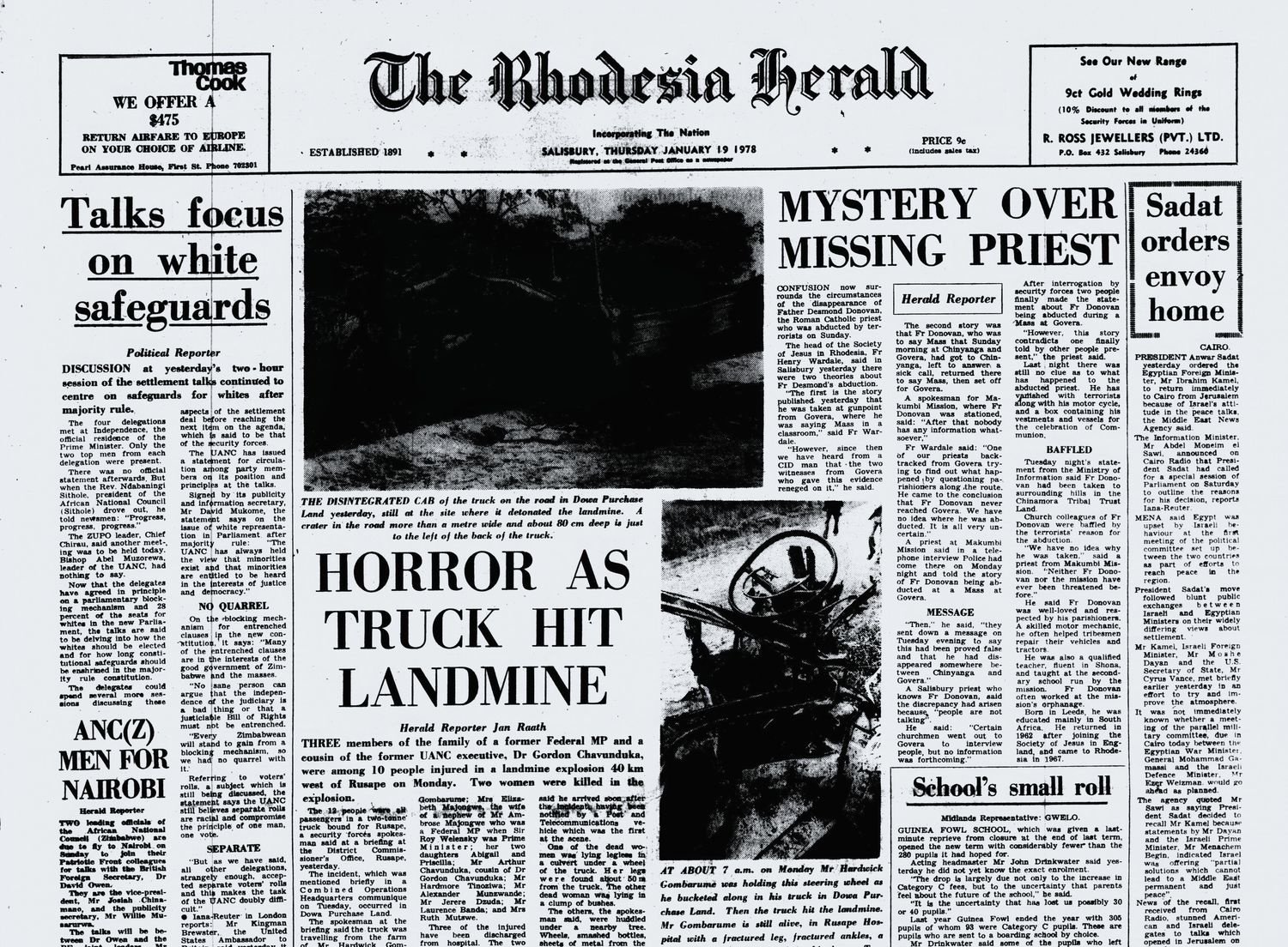 Rhodesia Herald - 19 January 1978