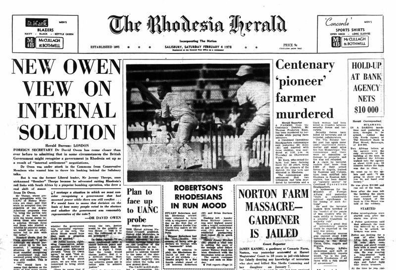 Rhodesia Herald - 4 February 1978
