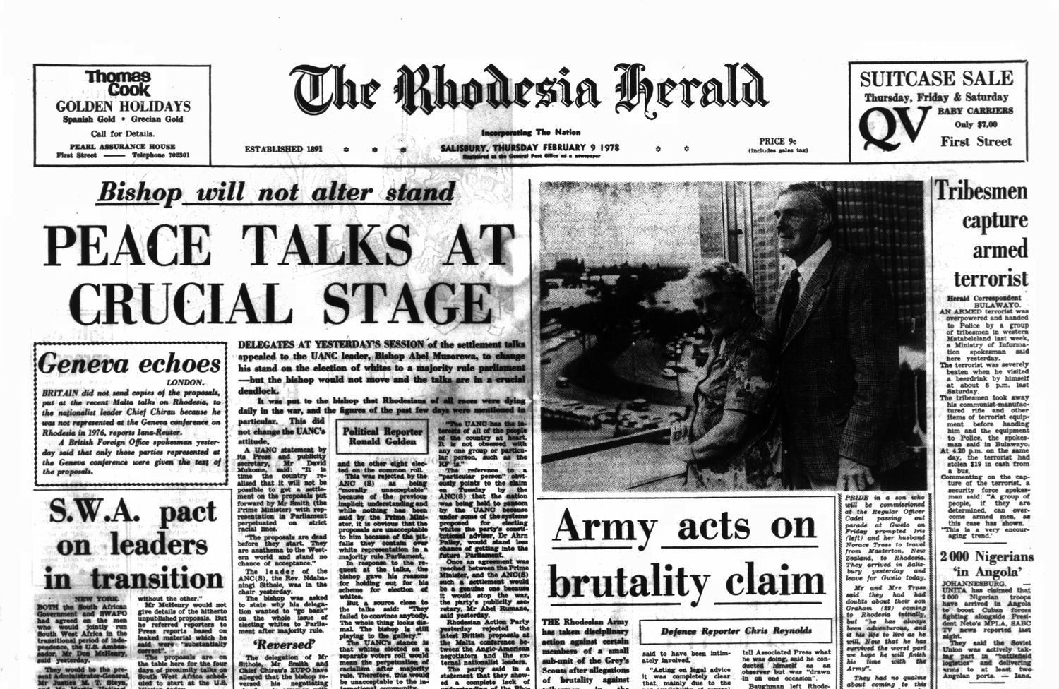 Rhodesia Herald - 9 February 1978