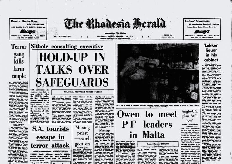 Rhodesia Herald - 20 January 1978