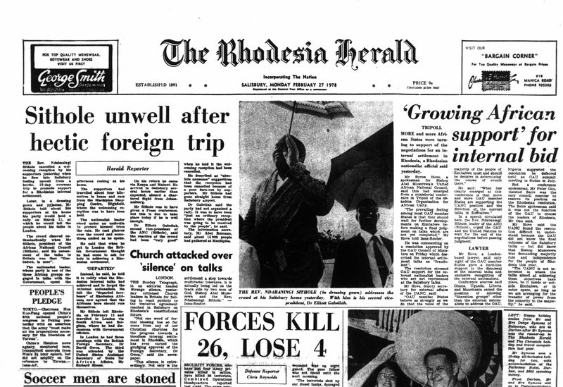 Rhodesia Herald - 27 February 1978