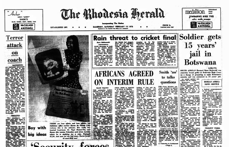 Rhodesia Herald - 18 February 1978
