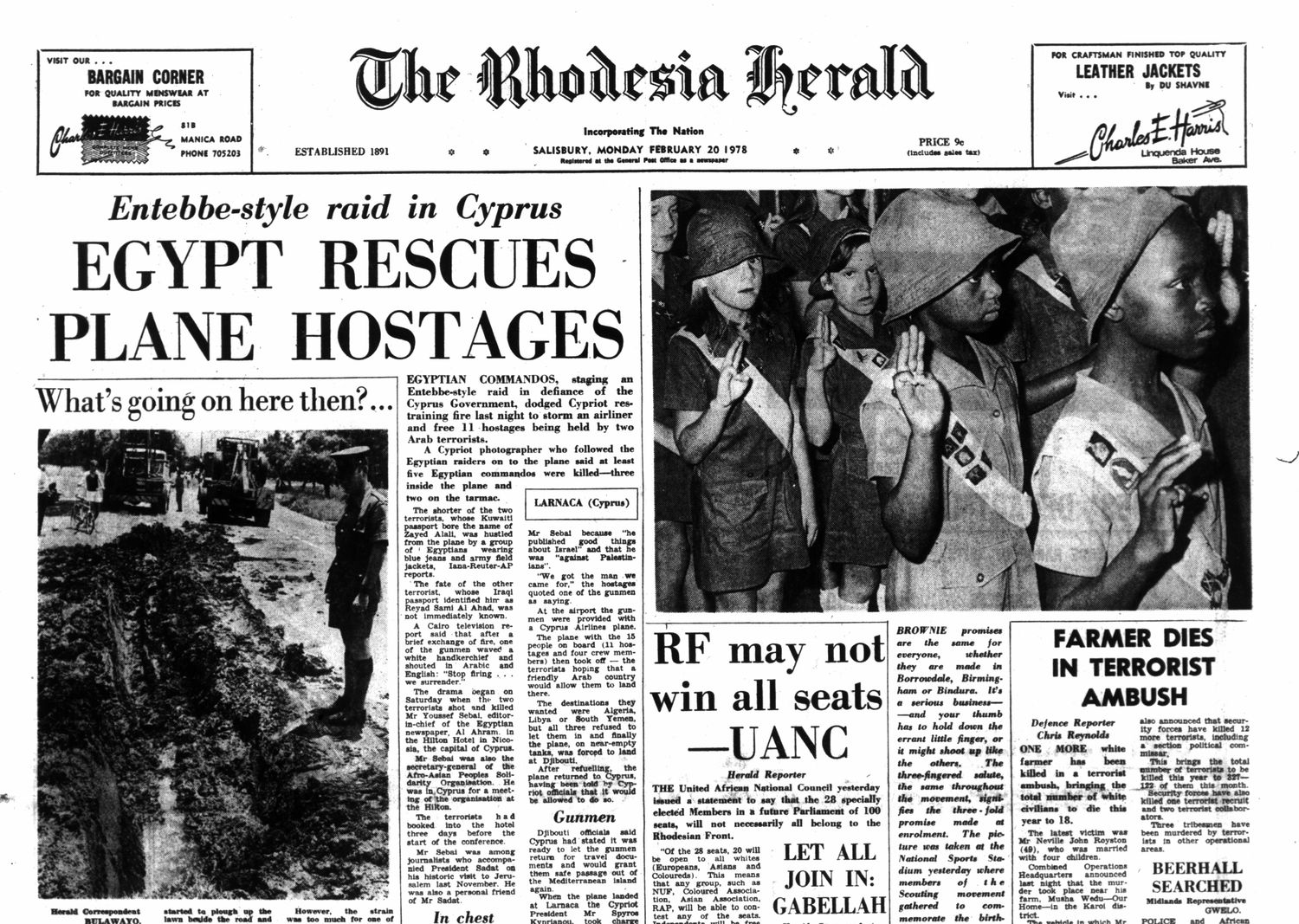 Rhodesia Herald - 20 February 1978
