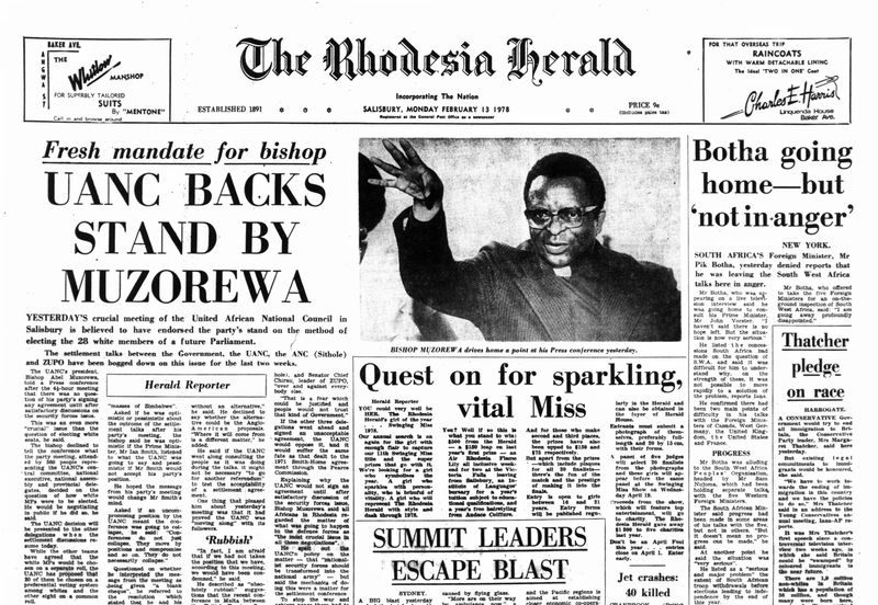 Rhodesia Herald - 13 February 1978