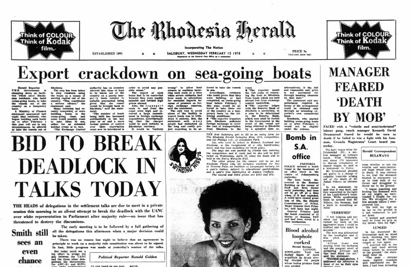 Rhodesia Herald - 15 February 1978