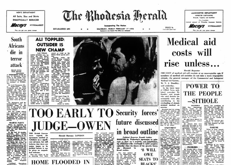Rhodesia Herald - 17 February 1978