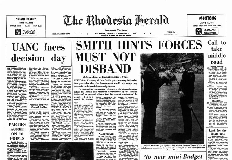 Rhodesia Herald - 11 February 1978