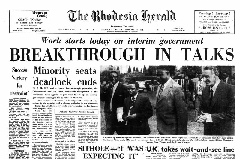 Rhodesia Herald - 16 February 1978