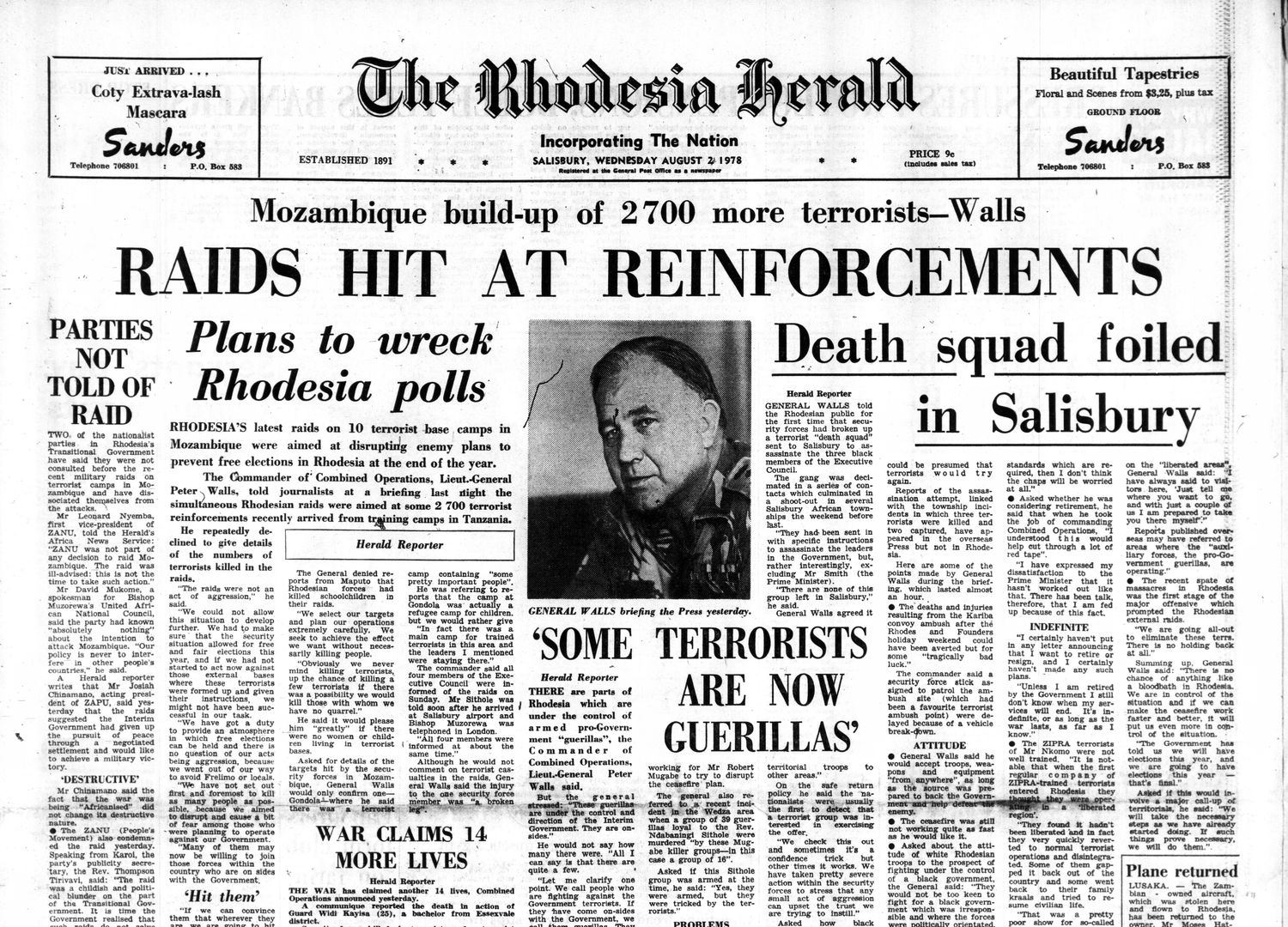 Rhodesia Herald -2 August 1978