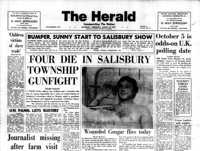 Rhodesia Herald -30 August 1978