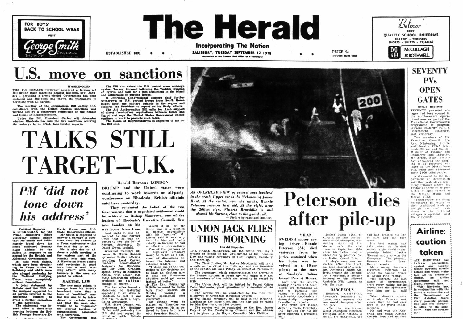 Rhodesia Herald - 12 September 1978