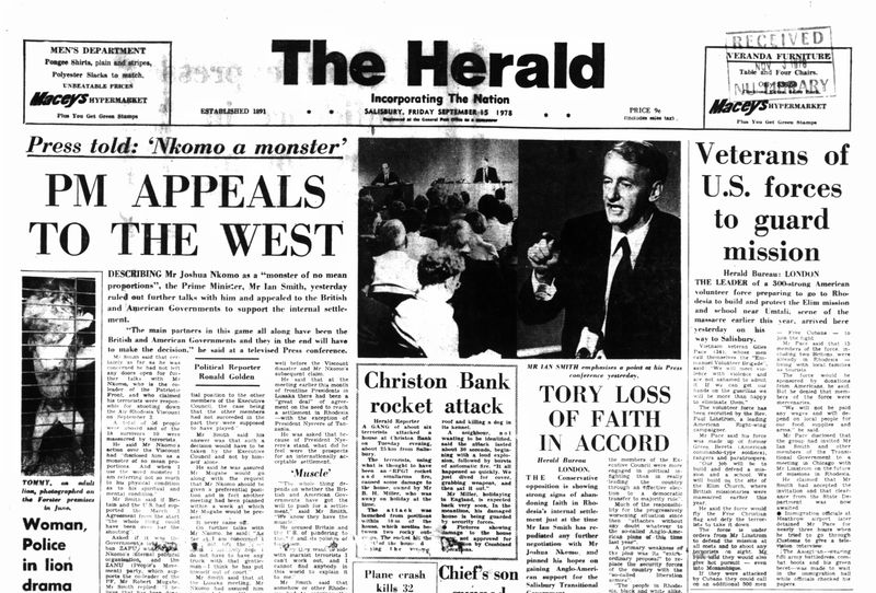 Rhodesia Herald - 15 September 1978