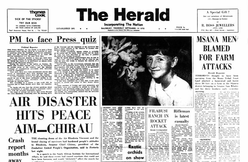 Rhodesia Herald - 14 September 1978