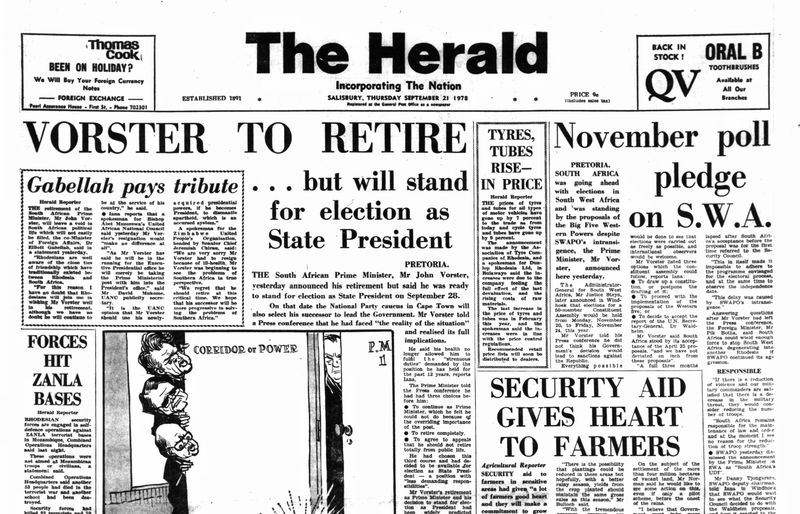 Rhodesia Herald - 21 September 1978