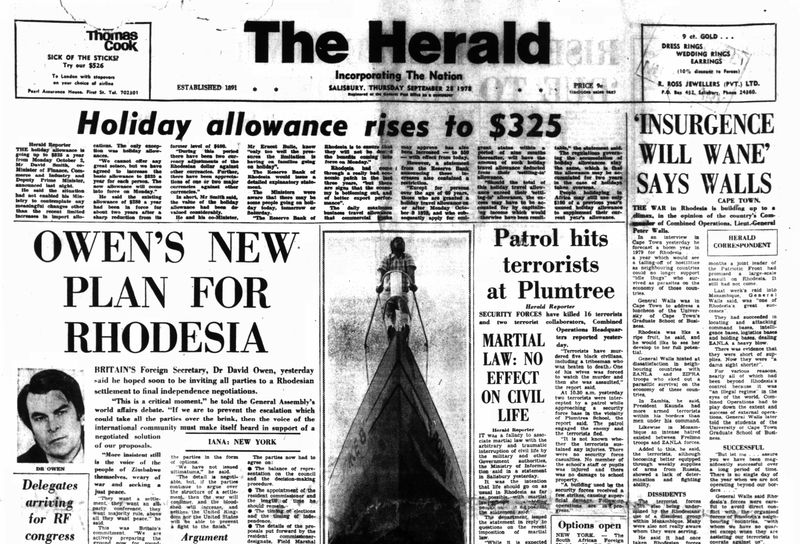 Rhodesia Herald - 28 September 1978